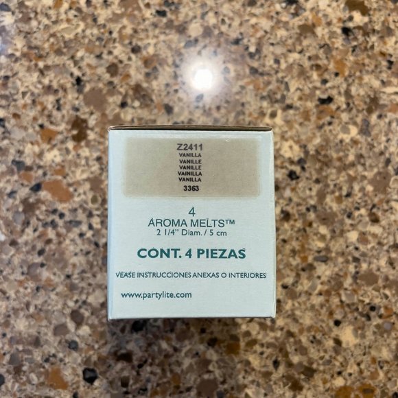 PARTYLITE 4 PIECE SCENT MELTS AROMA WAX FRAGRANCE MELTS - Picture 3 of 4